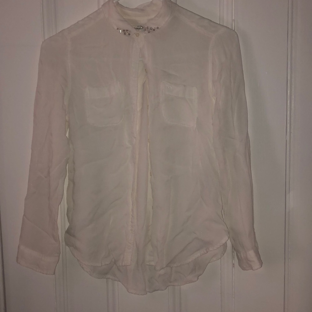 Abercrombie Kids button up with collar detail